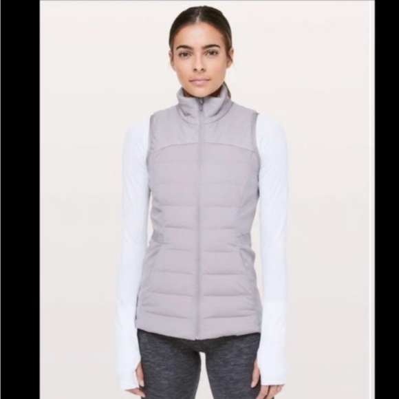 lululemon athletica Jackets & Blazers - Lulu Lemon Women's Down for
It All Vest .. Light lilac color